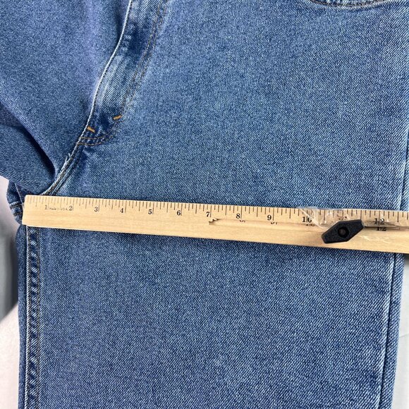VTG 90s Levi's Jeans Men's 37x31* 540 Flex Relaxed Straight Blue Denim Tag 38x32 - Picture 14 of 16